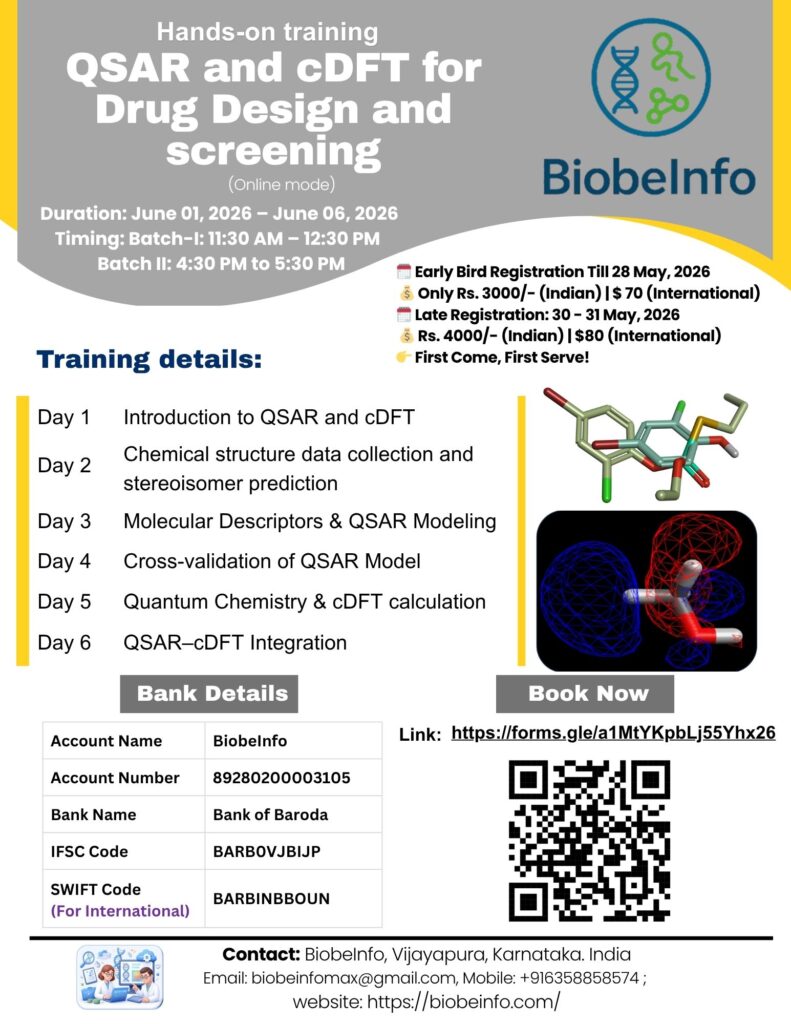 qsar biobeinfo